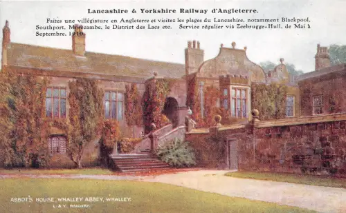 BR62329 Äbte Haus Walley Abbey UK