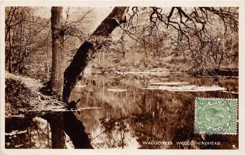 BR62222 Echtfoto Waggoners Wells Hinterkopf UK TCV