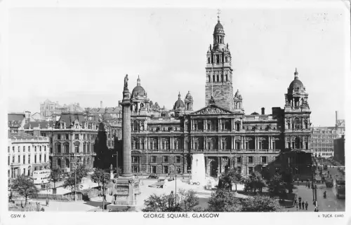BR69849 George Square Echtfoto Glasgow Schottland