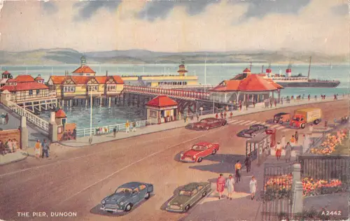 uk27868 the pier dunoon scotland uk