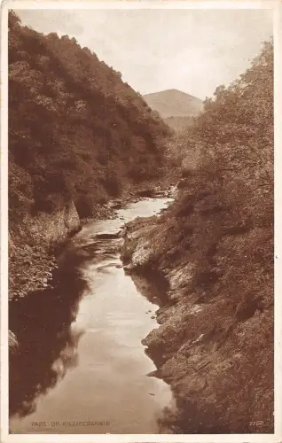 uk23871 pass of killiecrankie scotland real photo uk