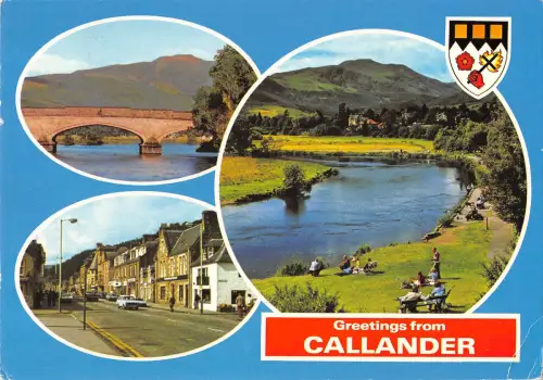 uk34059 greetings from callander scotland uk