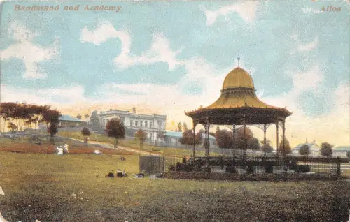 uk23608 bandstand and academy alloa scotland uk