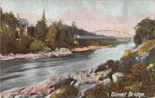 uk27358 woody bay bridge scotland uk