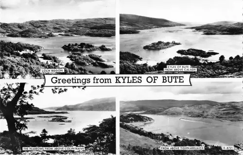 BR67917 Grüße aus Kyles of Bute Scotland Multi Views