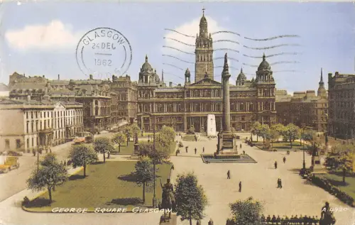 uk11533 george square glasgow scotland uk