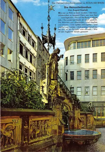 BG5827 heinzelmannchenbrunnen koln am rhein germany