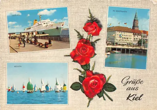 B67758 Germany Kiel Multiviews Boote Bateaux