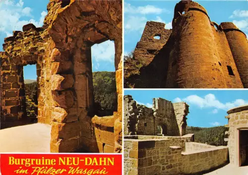 BG10538 burgruine neu dahn im pfalzer wasgau germany