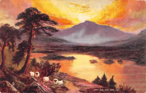 uk4324 Loch Awe scotland uk