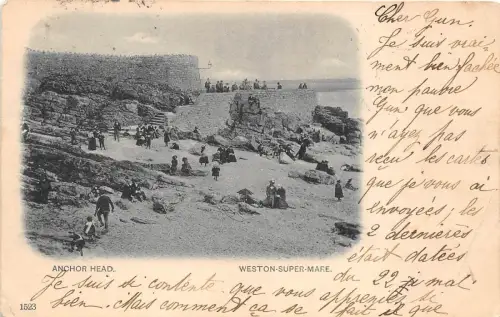 B89636 Ankerkopf Weston Super Mare UK