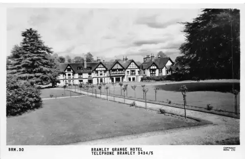 uk52357 telefon bramley bramley grange hotel echtfoto uk