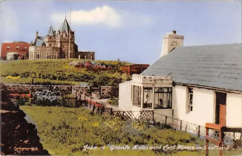 uk22228 john o groats hotel and cast house in scotland uk