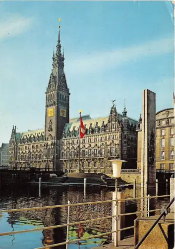B73452 Hamburg Rathaus Deutschland
