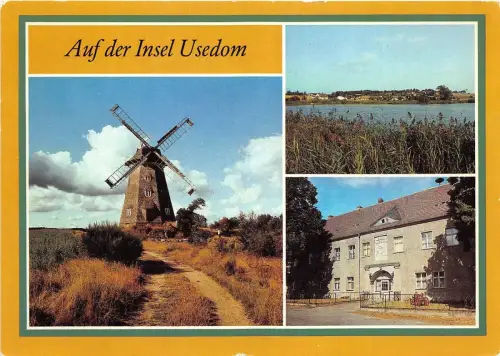 B47385 Insel Usedom Windmühle Germany
