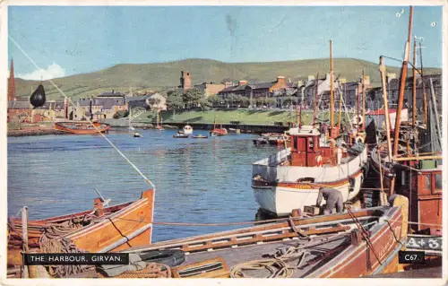 uk19823 the harbour grivan scotland uk