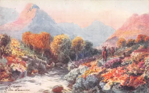 uk27635 glen sannox arran scotland uk