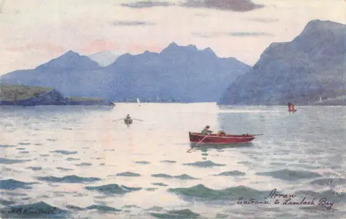 uk27633 entry to lamlash bay arran scotland uk