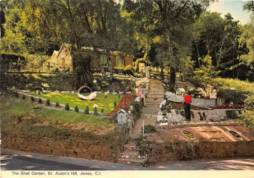 uk50559 the shell garden st aubins hill jersey uk