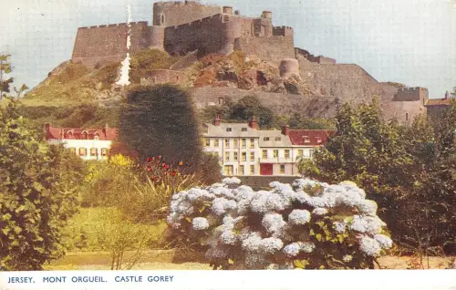 BF34172 Trikot Mont Orgueil Castle Gorey UK Front/Back Scan