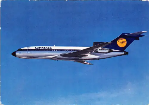 B71600 Lufthansa Boeing 727 Europa Jet Avion Flugzeug Deutschland