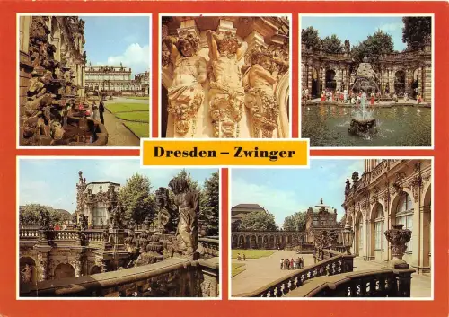 BG10323 zwinger dresden multi views germany