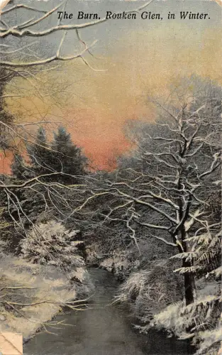 uk13378 the burn rouken glen scotland uk