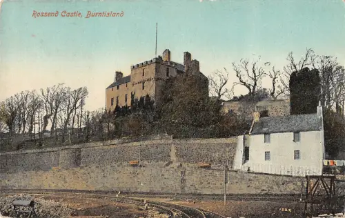 uk15607 rossend castle burnisland scotland uk