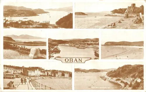 BR100026 oban valentine a 2854 scotland esplanade pulpit hill