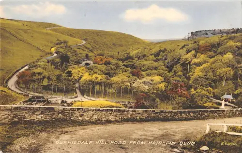 BR96114 berriedale hill road from hair pin bend valentine s 85490 scotland