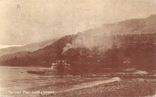 BR65652 Tarbet Pier Loch Lomond Schottland