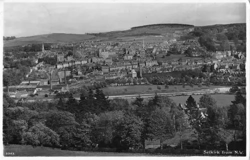 BR93880 Selkirk aus neuem Echtfoto Schottland
