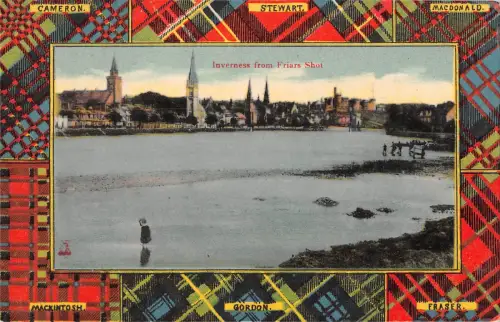 uk15934 inverness from firars shot scotland uk
