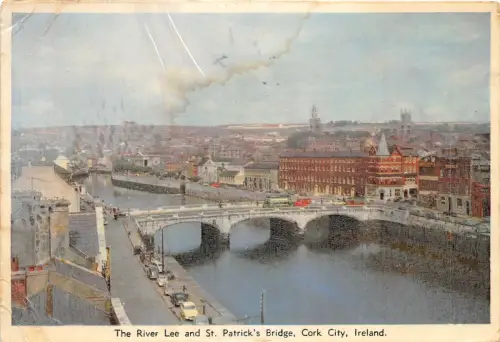 uk51941 river lee and st patricks bridge cork city ireland