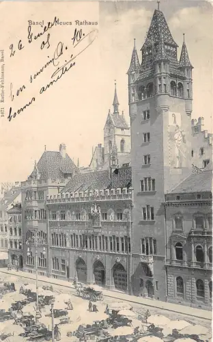Br33031 Basel Neues Rathaus Schweiz
