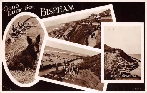 BR62957 Viel Glück aus Bispham Hund Schottland