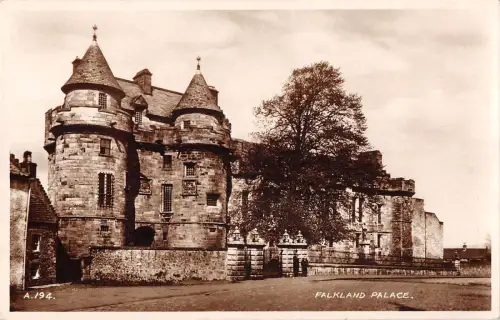 uk31243 falkland schottland echtfoto uk