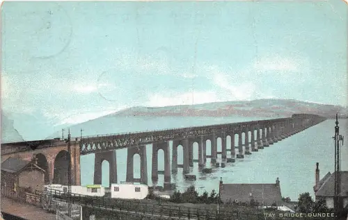 BR60206 tay bridge dundee scotland