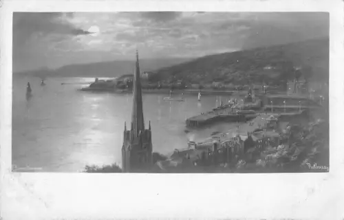 BR96144 schickes Rothesay Schottland Echtfoto