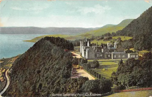 uk23630 garron tower and point antrim northern ireland uk