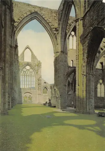 uk1810 tintern abbey ireland real photo uk