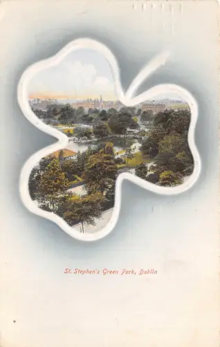 br109974 st sthepens green park dublin ireland clover neuheit