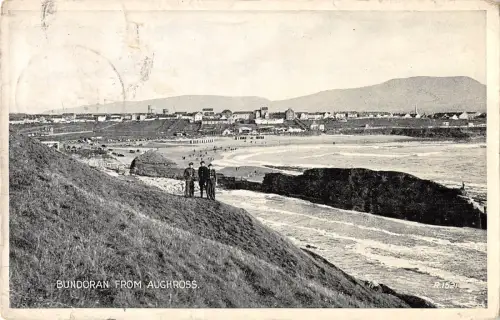 uk33319 bundoran from aughrross ireland real photo
