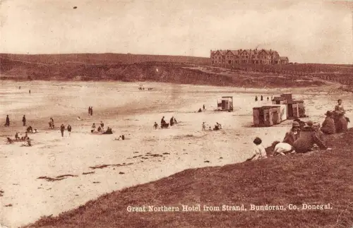 uk11628 tolles hotel im Norden vom Strand Bundoran Donegal Irland Echtfoto UK