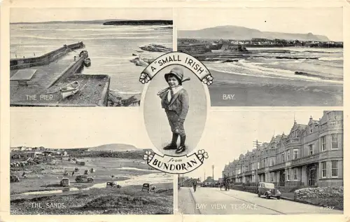br109904 kleines irisches bundoran irland Echtfoto