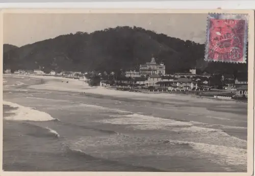 B80898 guaruja praia com grande hotel brasilien front/back image