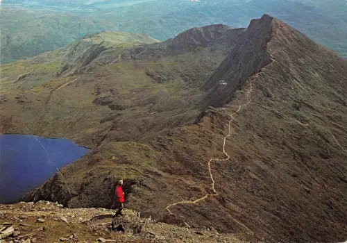 BT4722 Lliwedd vom Gipfel des Snowdon Gwynedd Vereinigtes Königreich