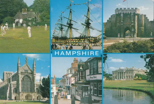 BF25072 hampshire multi views united kingdom front/back image