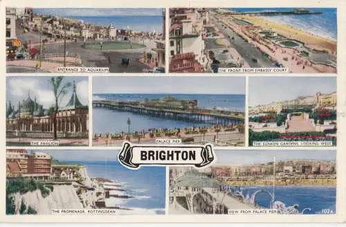 BF19181 brighton multi views united kingdom front/back image