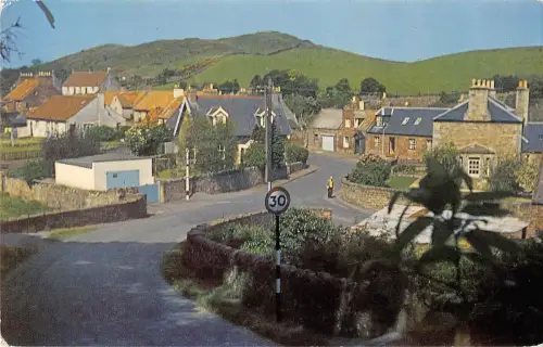 uk12772 garvald village scotland uk